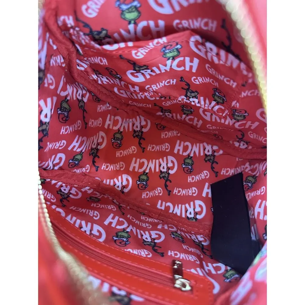 Loungefly How the Grinch Stole Christmas Max Sleigh Crossbody Bag Holiday NWOT - Picture 10 of 16